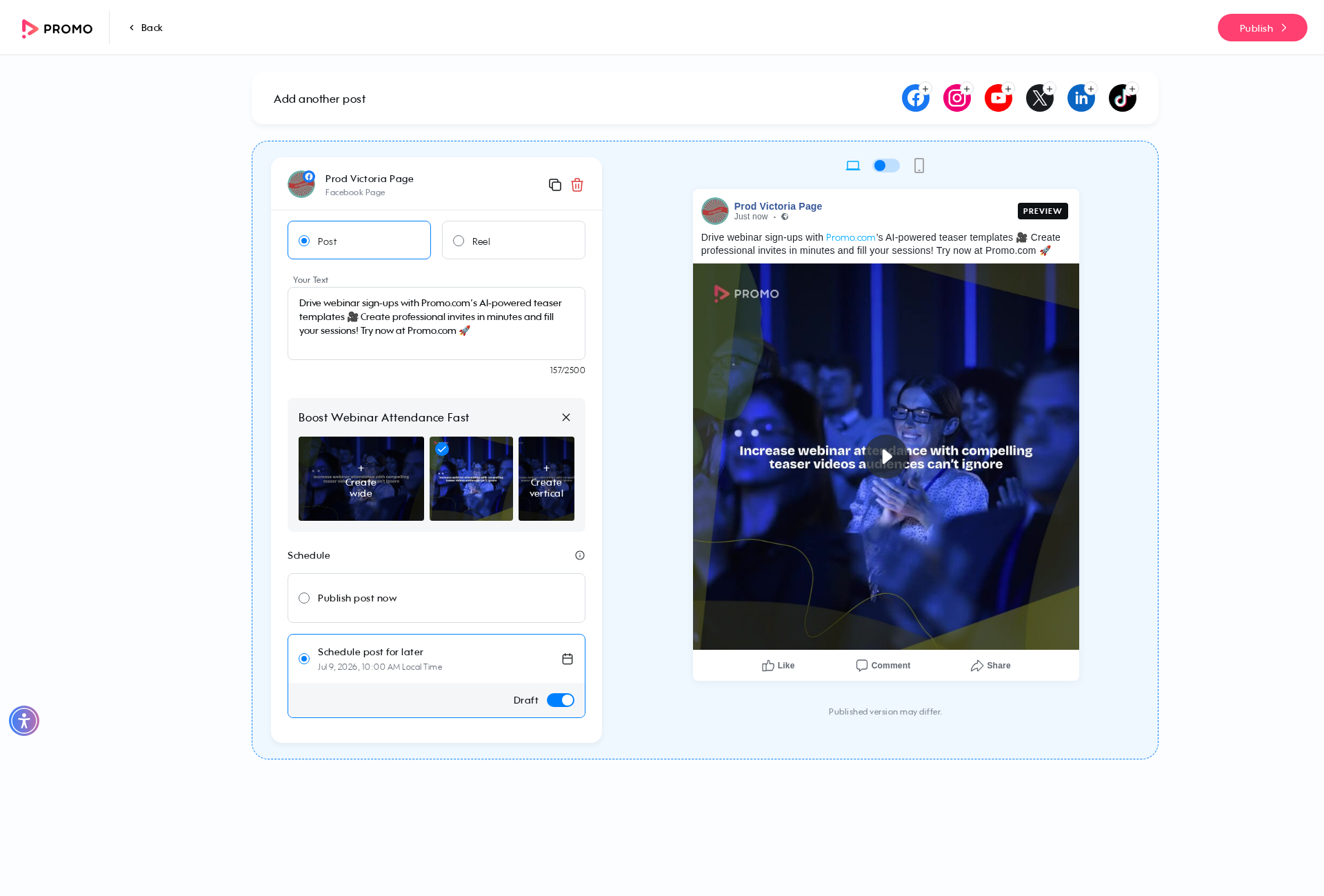 Test failure screenshot